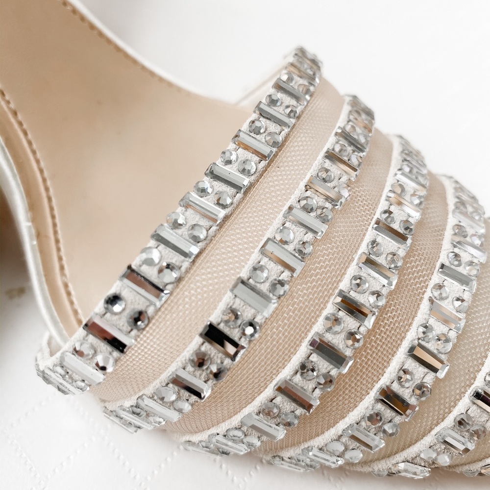 Bridal Ankle Strap Heels